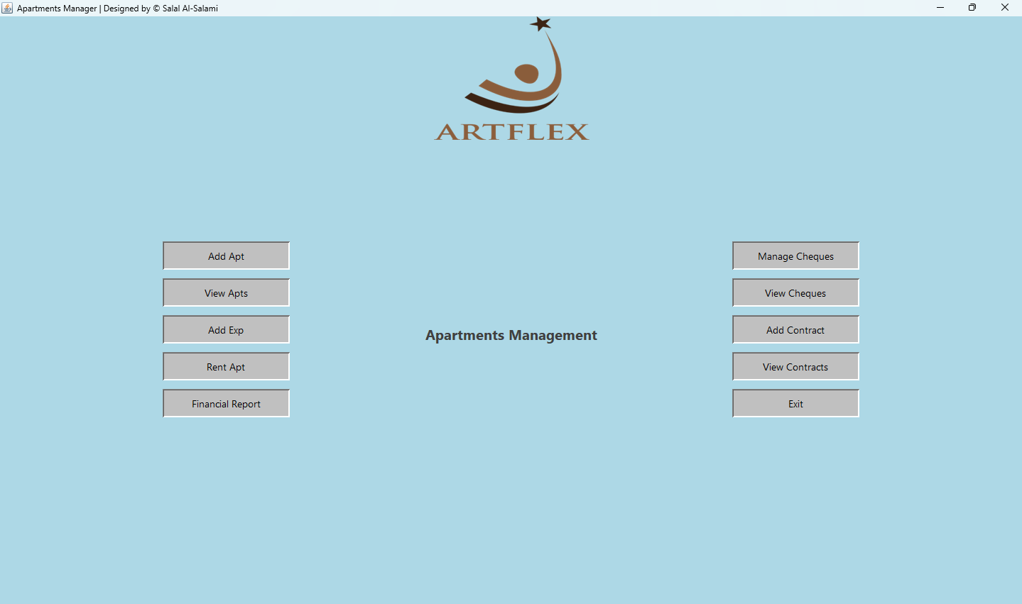 Apartment Manager UI